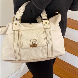 Tommy Hilfiger leather purse off white cream